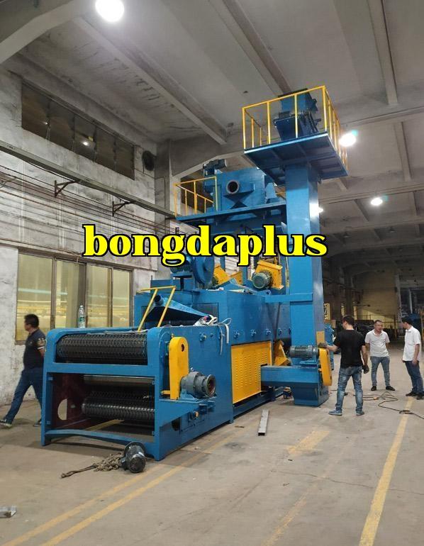 Máy phun bi Đông Quan: Máy phun bi băng tải có thể xử lý được những vật liệu nào?